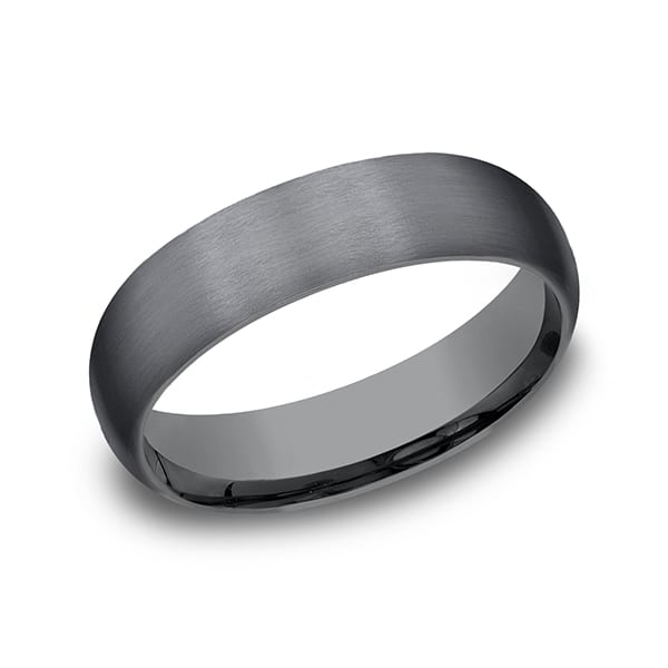 Tantalum Comfort-fit wedding band