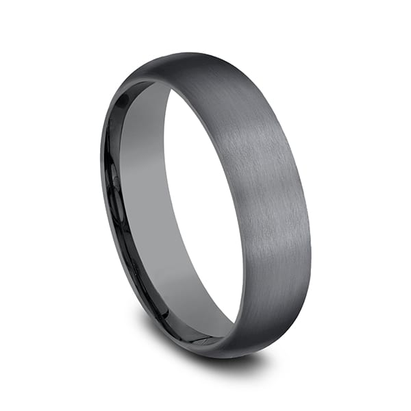Tantalum Comfort-fit wedding band