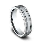 Comfort-Fit Design Wedding Band