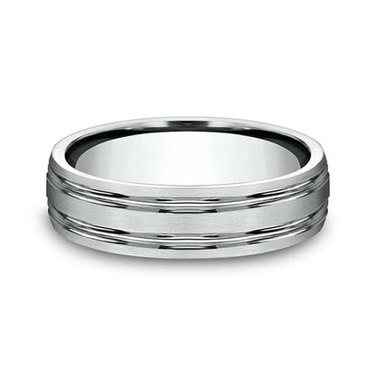 Comfort-Fit Design Wedding Band