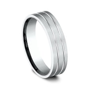 Comfort-Fit Design Wedding Ring