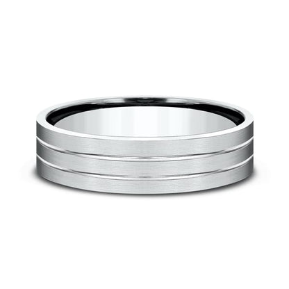 Comfort-Fit Design Wedding Ring