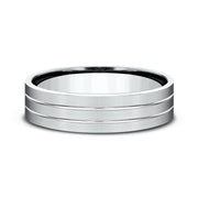 Comfort-Fit Design Wedding Ring