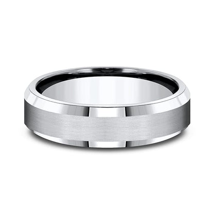 Cobalt Comfort-Fit Design Wedding Band
