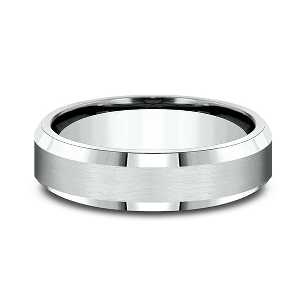 Comfort-Fit Design Wedding Band