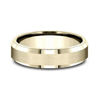 Comfort-Fit Design Wedding Band