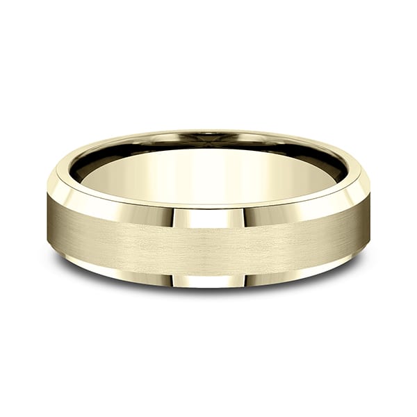 Comfort-Fit Design Wedding Band