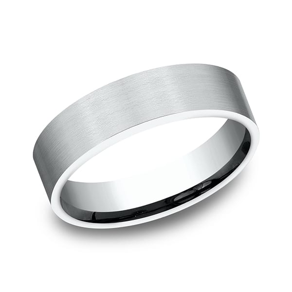 Comfort-Fit Design Wedding Band