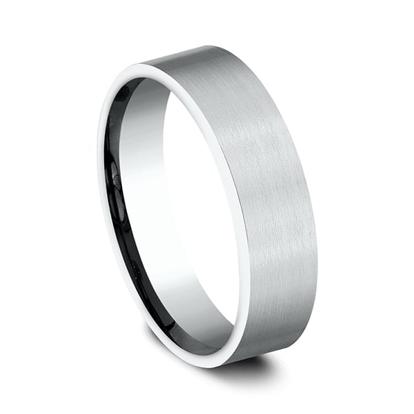 Comfort-Fit Design Wedding Band