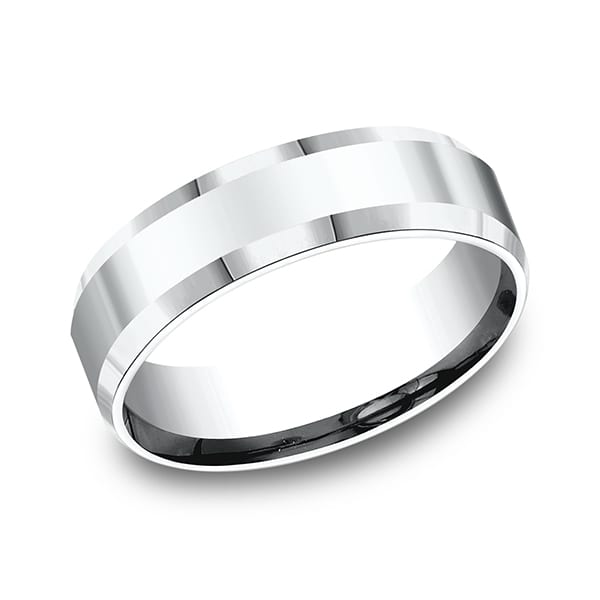 Comfort-Fit Design Wedding Band