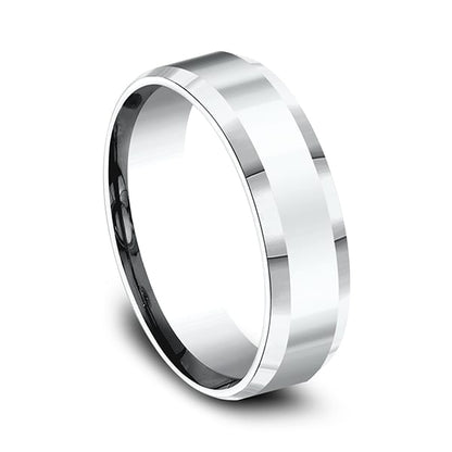 Comfort-Fit Design Wedding Band