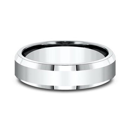 Comfort-Fit Design Wedding Band
