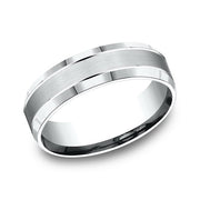 Comfort-Fit Design Wedding Band