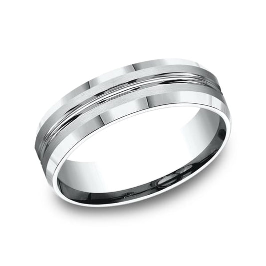 Comfort-Fit Design Wedding Ring
