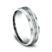 Comfort-Fit Design Wedding Ring