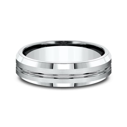 Comfort-Fit Design Wedding Ring