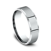 Comfort-Fit Design Wedding Ring