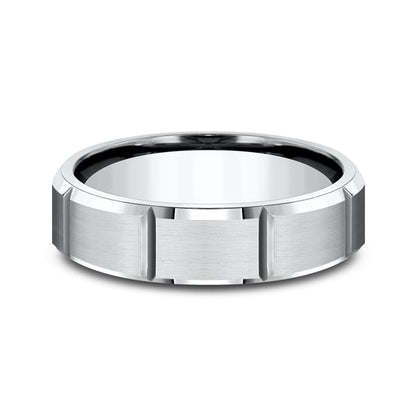 Comfort-Fit Design Wedding Ring