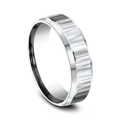Comfort-Fit Design Wedding Band