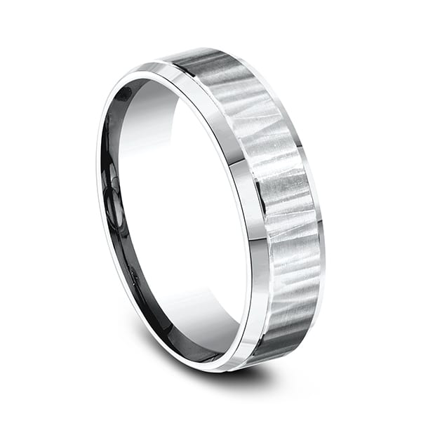 Comfort-Fit Design Wedding Band