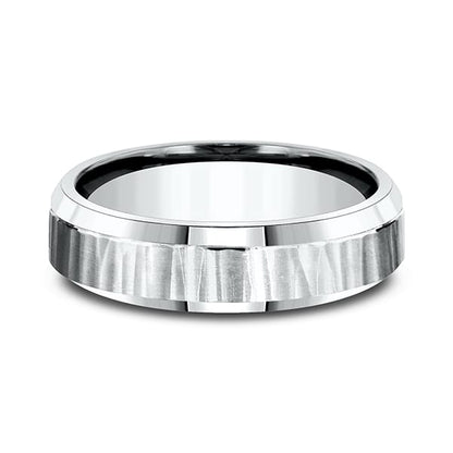Comfort-Fit Design Wedding Band