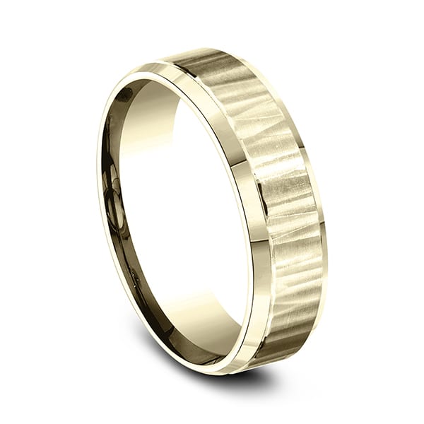 Comfort-Fit Design Wedding Band