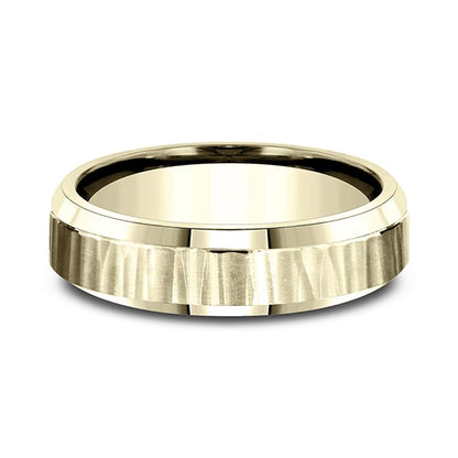 Comfort-Fit Design Wedding Band