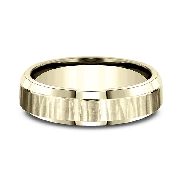 Comfort-Fit Design Wedding Band