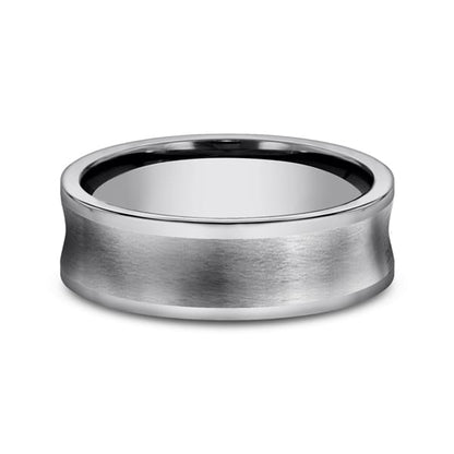 Tungsten Comfort-Fit Design Wedding Band
