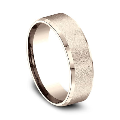 Comfort-Fit Design Wedding Band