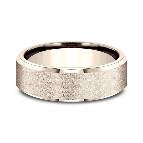 Comfort-Fit Design Wedding Band