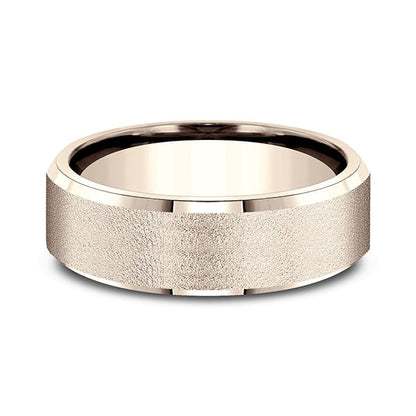 Comfort-Fit Design Wedding Band