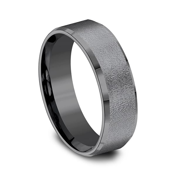 Tantalum Comfort-fit wedding band