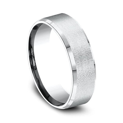 Comfort-Fit Design Wedding Band