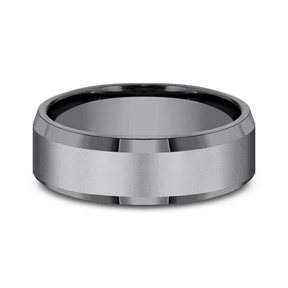 Tantalum Comfort-fit Design Wedding Band