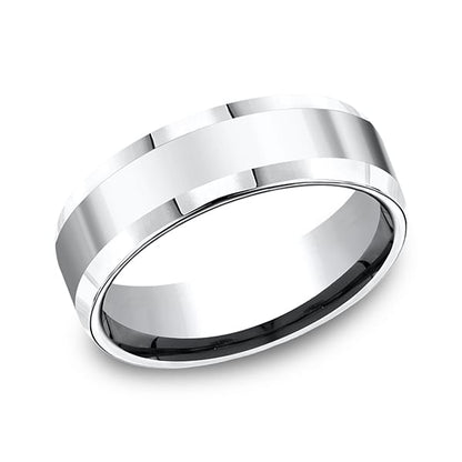 Cobalt Comfort-Fit Design Wedding Band