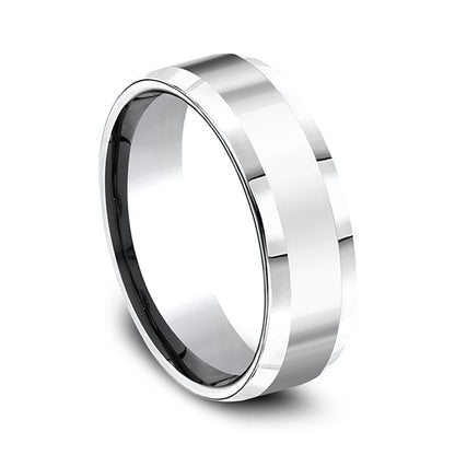 Cobalt Comfort-Fit Design Wedding Band