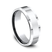 Cobalt Comfort-Fit Design Wedding Band