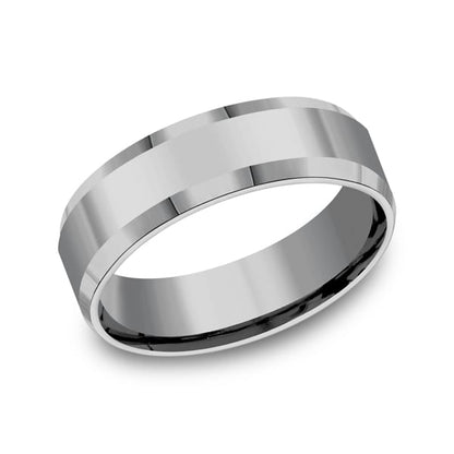 Cobalt Comfort-Fit Design Wedding Band