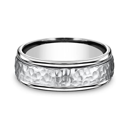Cobalt Comfort-Fit Design Wedding Band