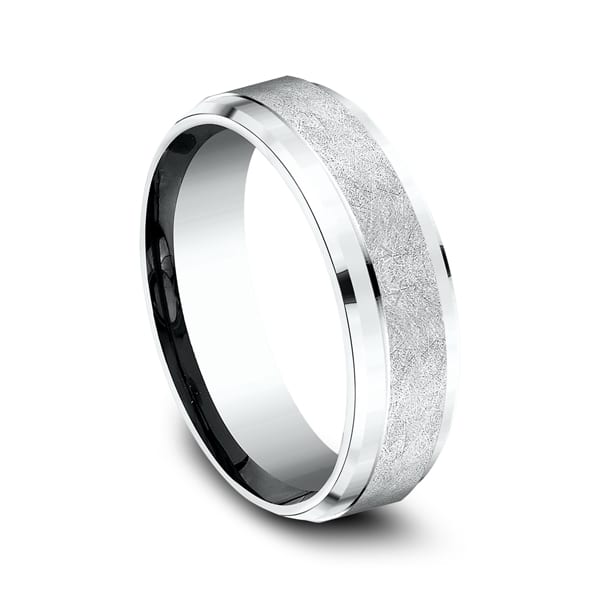 Comfort-Fit Design Wedding Ring
