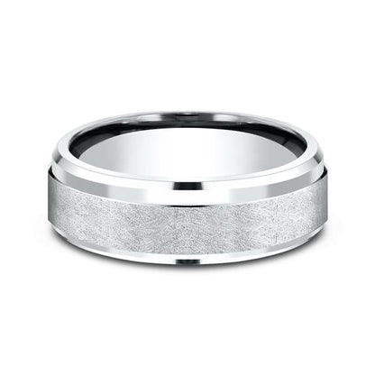 Comfort-Fit Design Wedding Ring