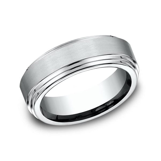 Comfort-Fit Design Wedding Ring