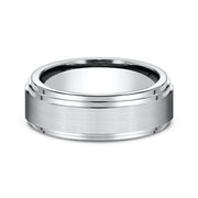Comfort-Fit Design Wedding Ring