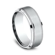 Comfort-Fit Design Wedding Band