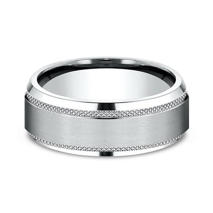 Comfort-Fit Design Wedding Band