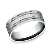 Comfort-Fit Design Wedding Ring