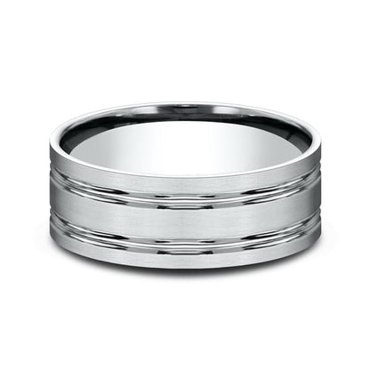 Comfort-Fit Design Wedding Ring