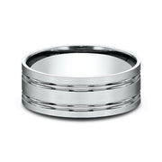 Comfort-Fit Design Wedding Ring
