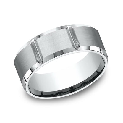 Comfort-Fit Design Wedding Ring